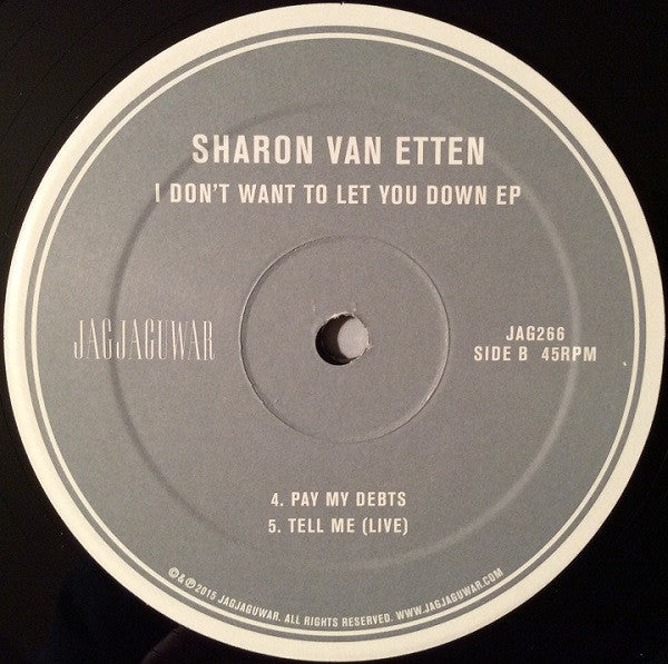 Van Etten, Sharon - I Don't Want To Let You Down EP (Vinyl, M) (Vinyl LP)