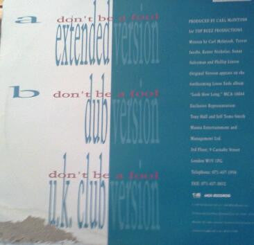 Loose Ends - Don't Be A Fool (VG+) (Vinyl LP)