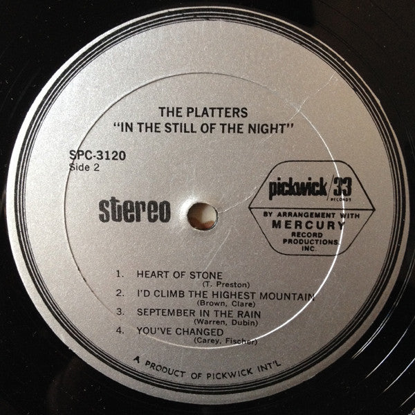 Platters - In The Still Of The Night (VG+) (Vinyl LP)
