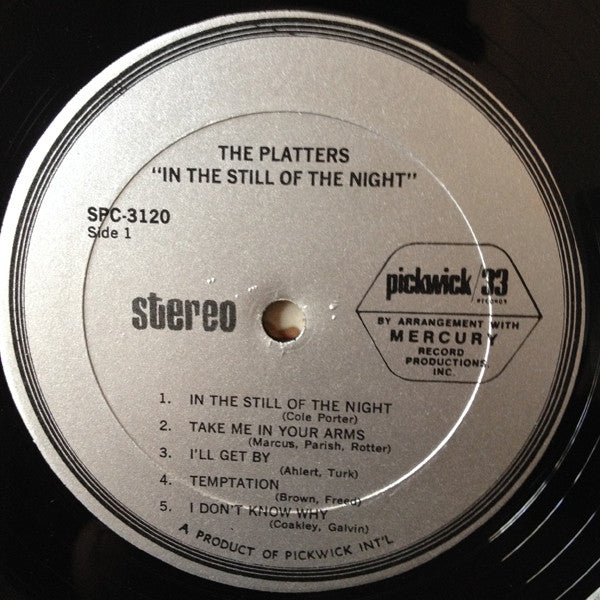 Platters - In The Still Of The Night (VG+) (Vinyl LP)