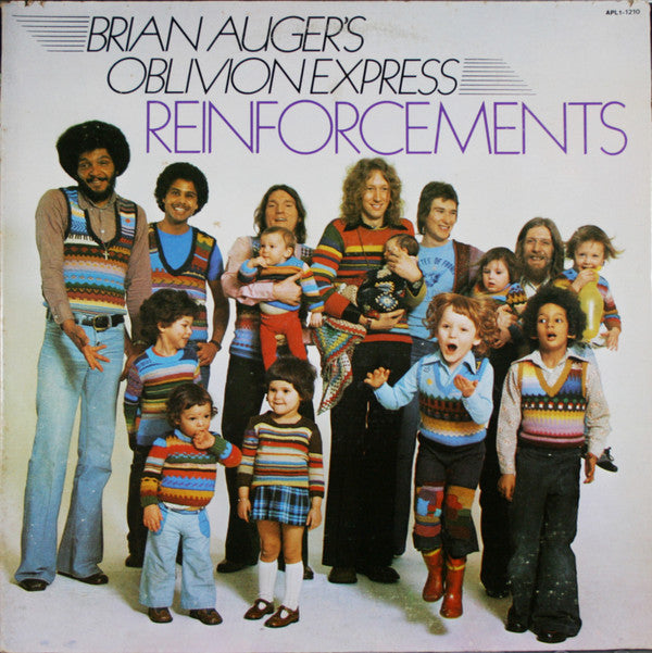 Auger's, Brian Oblivion Express - Reinforcements (VG+) (Vinyl LP)
