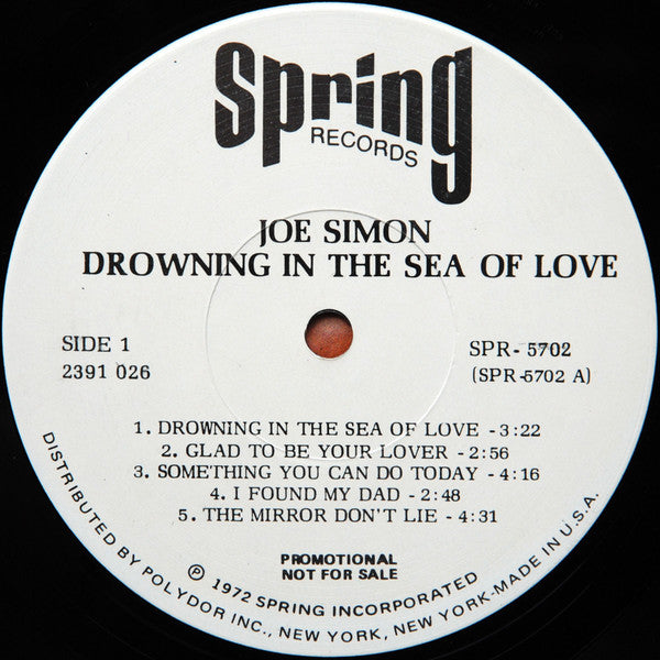 Simon, Joe - Drowning In The Sea Of Love (Vinyl, VG+) (Vinyl LP)