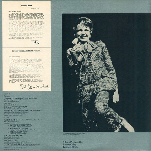Garland, Judy - Judy. London. 1969. (Vinyl, VG) (Vinyl LP)