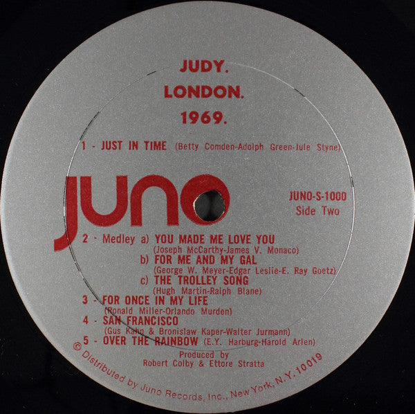 Garland, Judy - Judy. London. 1969. (Vinyl, VG) (Vinyl LP)