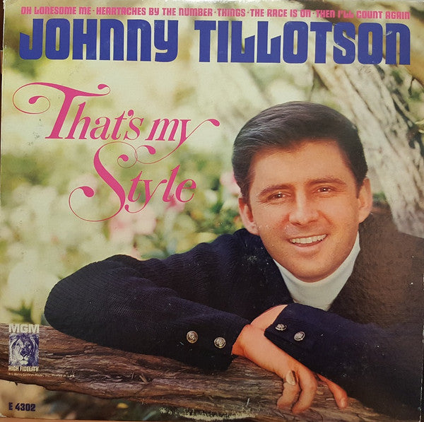 Tillotson, Johnny - That's My Style (VG) (Vinyl LP)