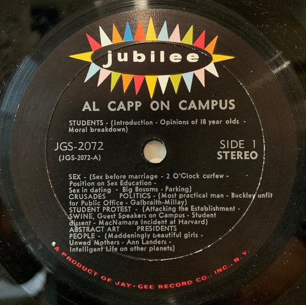 Capp, Al - On Campus (M) (Vinyl LP)