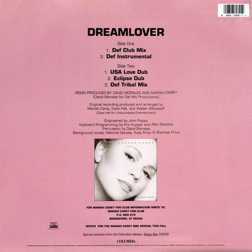 Carey, Mariah - Dreamlover (Vinyl, VG+) (Vinyl LP)