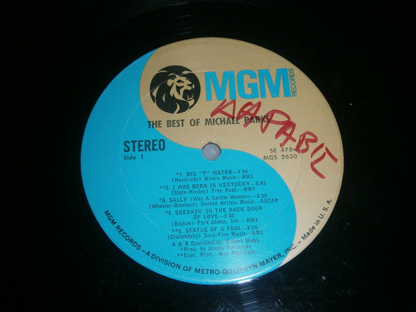 Parks, Michael - The Best Of (VG) (Vinyl LP)