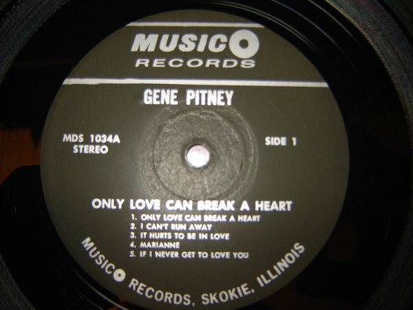 Pitney, Gene - Only Love Can Break A Heart (VG+) (Vinyl LP)