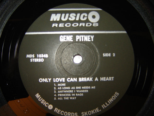 Pitney, Gene - Only Love Can Break A Heart (VG+) (Vinyl LP)