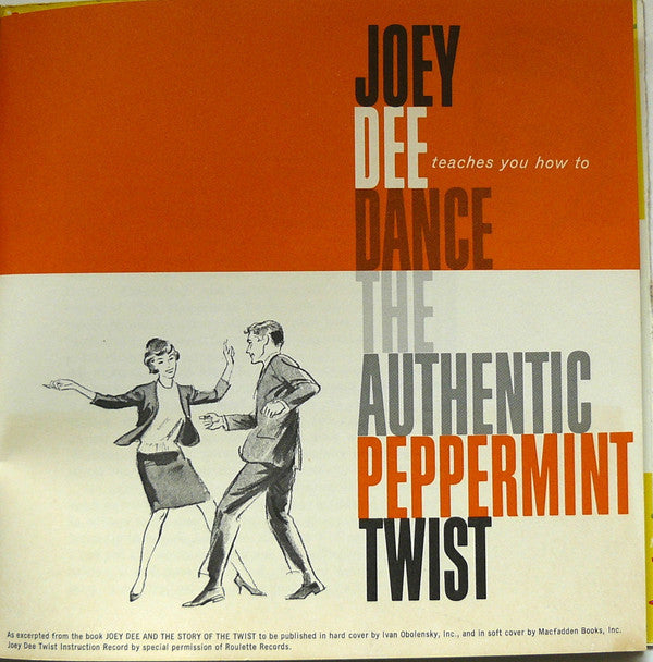 Dee, Joey - Learn To Dance The Authentic Peppermint Twist (G+) (Vinyl LP)