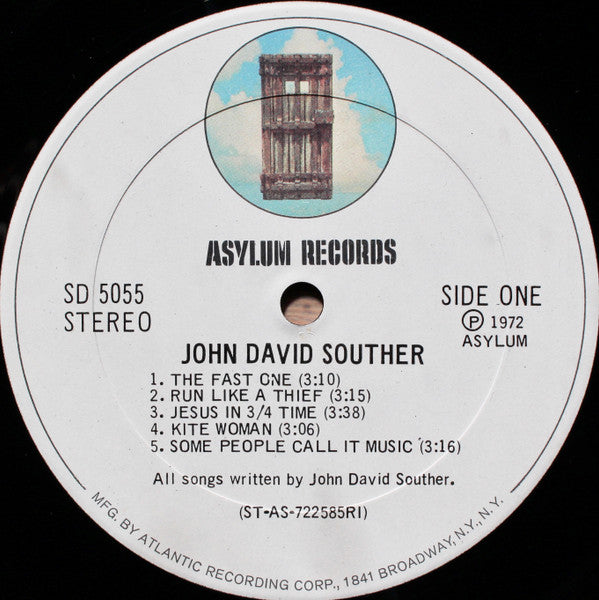 Souther, John David - John David Souther (VG) (Vinyl LP)