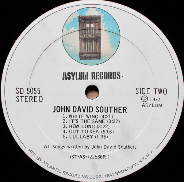 Souther, John David - John David Souther (VG) (Vinyl LP)