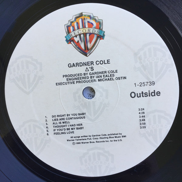 Cole, Gardner - Triangles (Vinyl, M) (Vinyl LP)