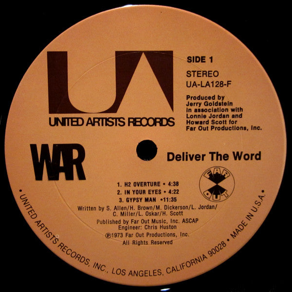 War - Deliver The Word (Vinyl, G+) (Vinyl LP)