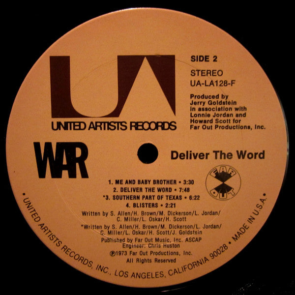 War - Deliver The Word (Vinyl, G+) (Vinyl LP)
