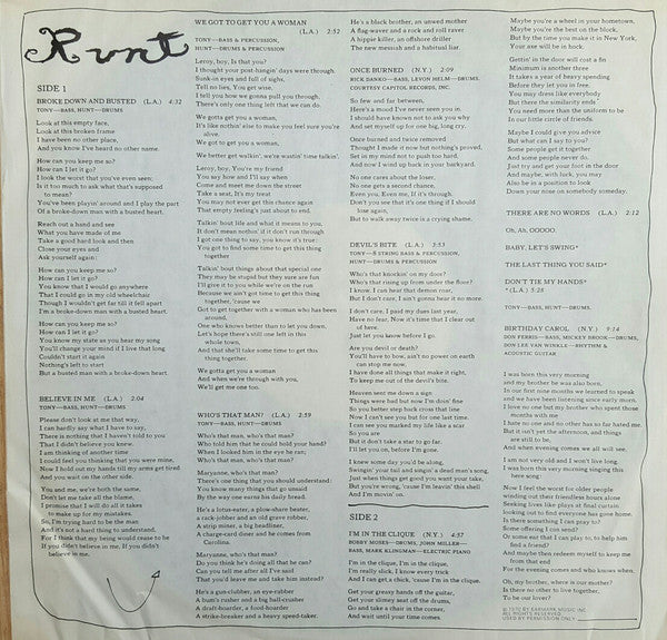 Rundgren, Todd - Runt (Vinyl, VG+) (Vinyl LP)