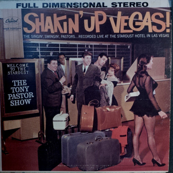 Pastor, Tony Show - Shakin' Up Vegas! (VG) (Vinyl LP)