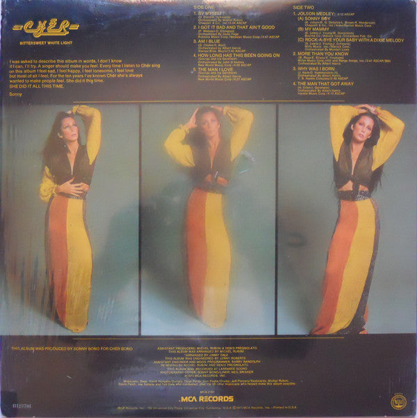 Cher - Bittersweet White Light (Vinyl, VG+) (Vinyl LP)