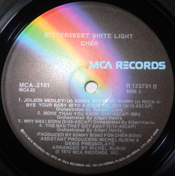 Cher - Bittersweet White Light (Vinyl, VG+) (Vinyl LP)