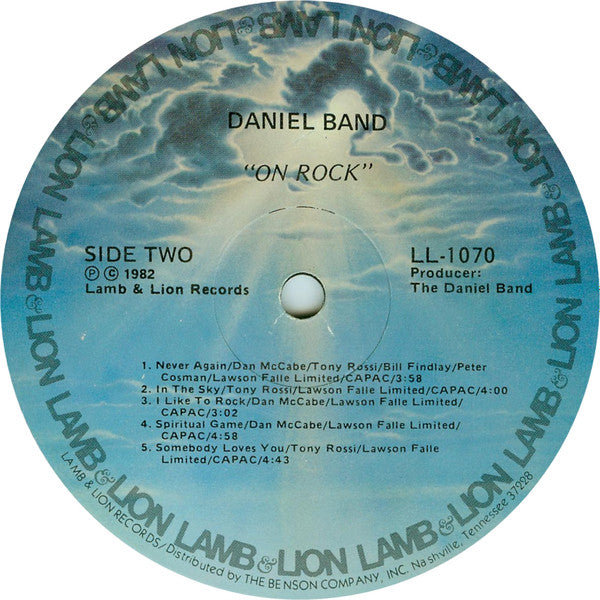 Daniel Band - On Rock (VG+) (Vinyl LP)