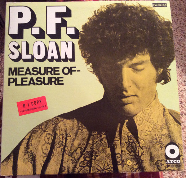 Sloan, P.F. - Measure Of–Pleasure (VG) (Vinyl LP)