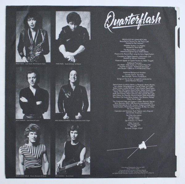 Quarterflash - Take Another Picture (VG+) (Vinyl LP)