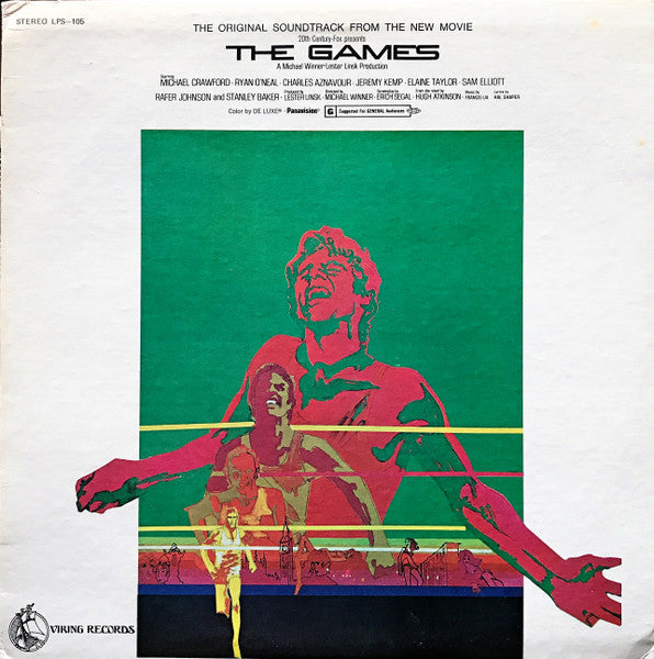 Francis Lai - The Games (Vinyl, VG+) (Vinyl LP)