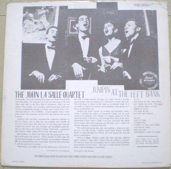 La Salle, John Quartet - Jumpin' At The Left Bank (VG+) (Vinyl LP)