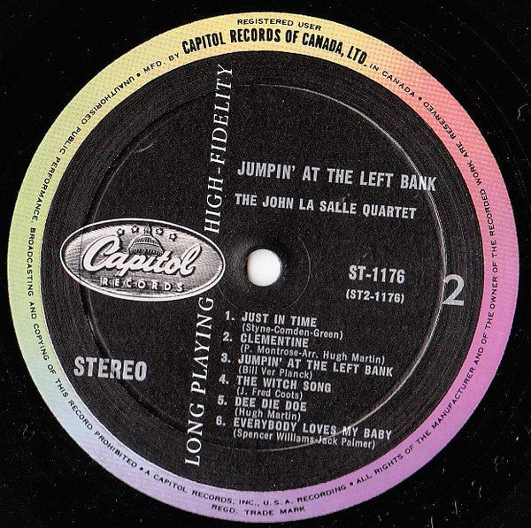 La Salle, John Quartet - Jumpin' At The Left Bank (VG+) (Vinyl LP)