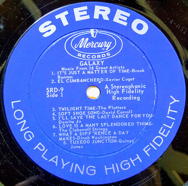 Various - Galaxy (Music From Sixteen Great Artists) (VG) (Vinyl LP)