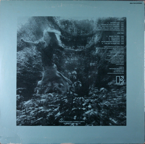 Simon, Carly - Anticipation (Vinyl, VG+) (Vinyl LP)
