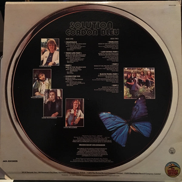 Solution  - Cordon Bleu (VG+) (Vinyl LP)