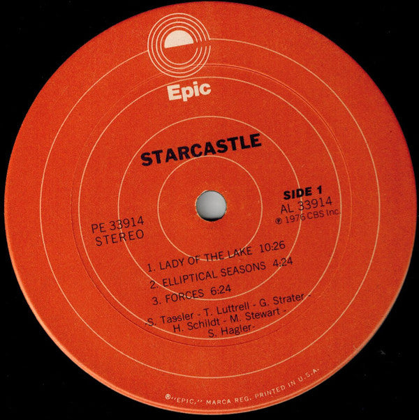 Starcastle - Starcastle (Vinyl, VG+) (Vinyl LP)