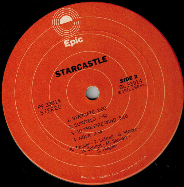 Starcastle - Starcastle (Vinyl, VG+) (Vinyl LP)