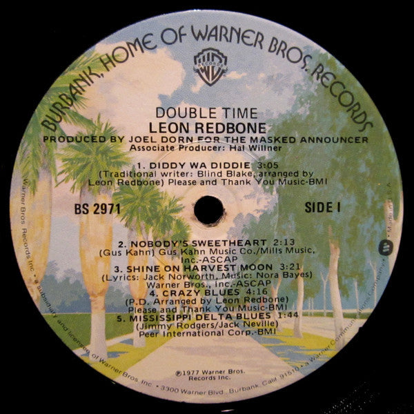Redbone, Leon - Double Time (VG+) (Vinyl LP)