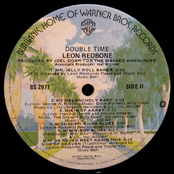 Redbone, Leon - Double Time (VG+) (Vinyl LP)