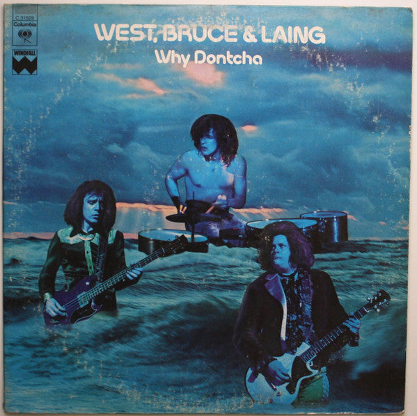 West, Bruce & Laing - Why Dontcha (VG+) (Vinyl LP)