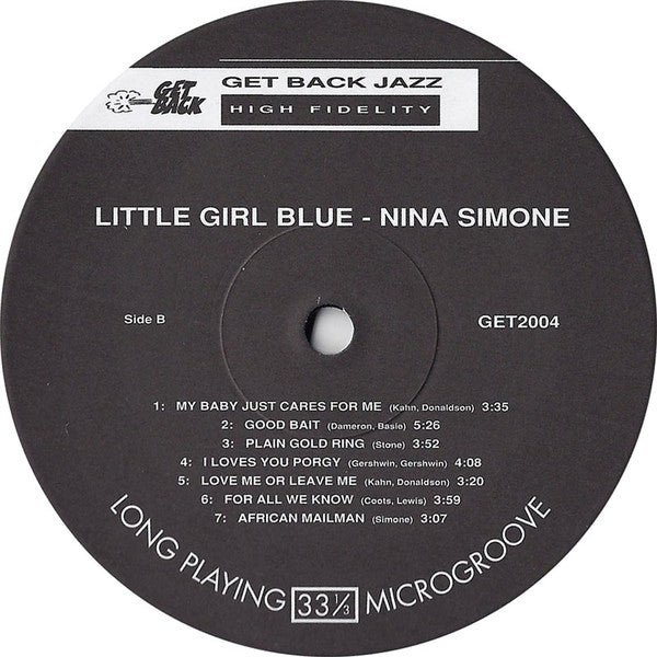 Simone, Nina - Little Girl Blue (Vinyl, NM or M-) (Vinyl LP)