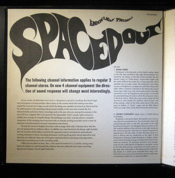 Light, Enoch And The Light Brigade - Spaced Out (NM or M-) (Vinyl LP)