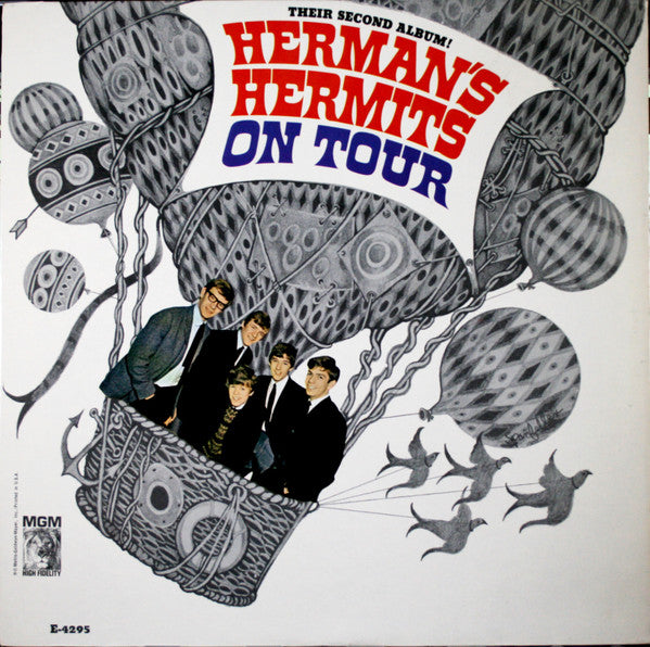Herman's Hermits - Their Second Album! Herman's Hermits On Tour (Vinyl, VG+) (Vinyl LP)