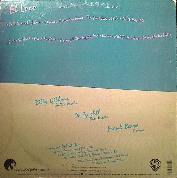 ZZ Top - El Loco (Vinyl, VG+) (Vinyl LP)