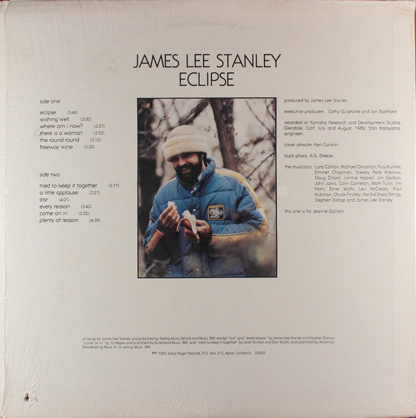 Stanley, James Lee - Eclipse (VG+) (Vinyl LP)