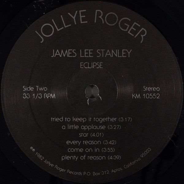 Stanley, James Lee - Eclipse (VG+) (Vinyl LP)