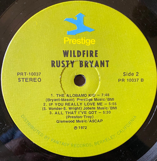 Bryant, Rusty - Wild Fire (VG) (Vinyl LP)