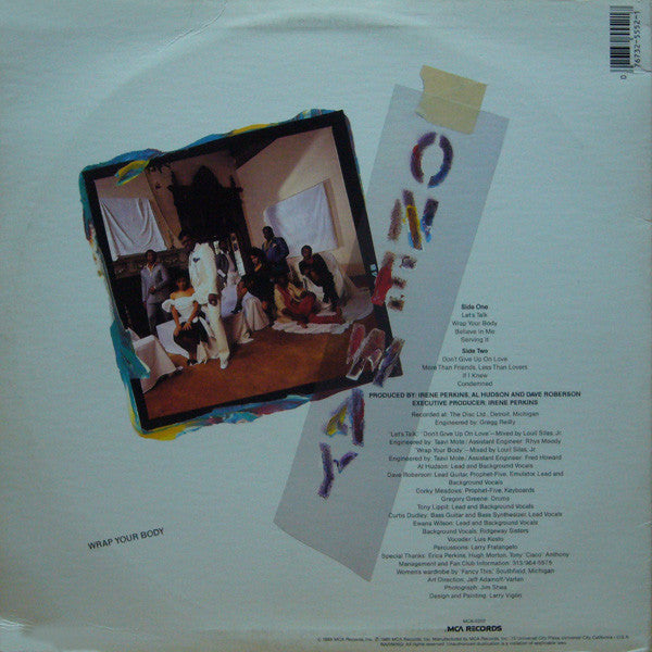 One Way - Wrap Your Body (VG+) (Vinyl LP)