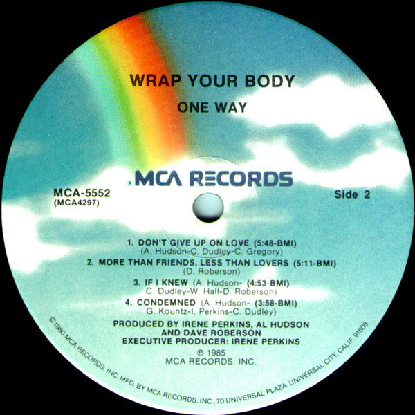 One Way - Wrap Your Body (VG+) (Vinyl LP)