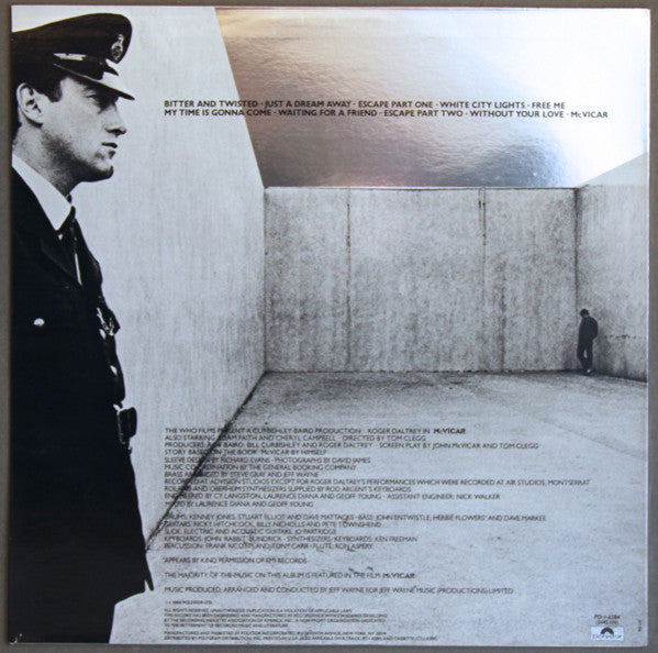 McVicar (Original Soundtrack Recording) (VG+) (Vinyl LP)