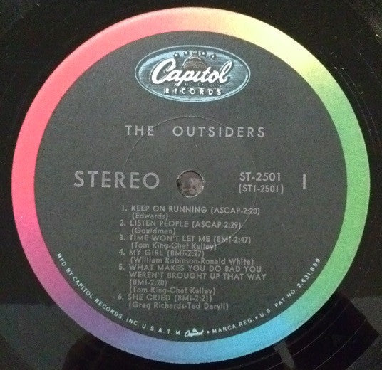 Outsiders - Time Won't Let Me (VG) (Vinyl LP)