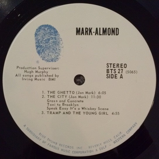 Mark-Almond - Mark-Almond (VG+) (Vinyl LP)